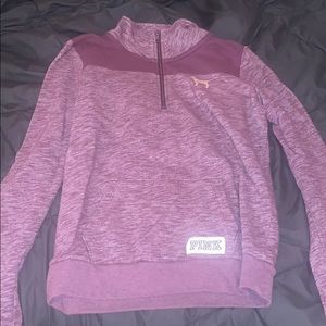 victoria’s secret purple sweatshirt pullover